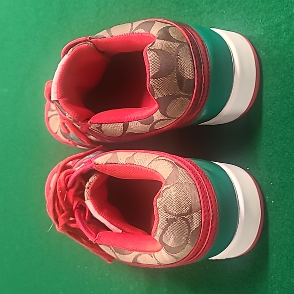 Coach Multicolored Sneakers Size 9 Medium - Picture 2 of 15